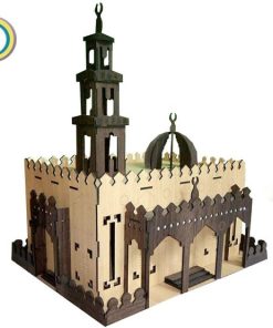 Laser Cut Mosque Puzzle Layout Free Vector