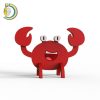 Laser Cut Figurine of a Crab Free Vector ai Download