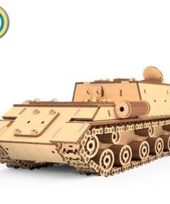 Laser Cut ISU 152 Tank Model Free Vector svg Download