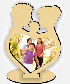 Laser Cut Family Photo Frame Layout Free Vector cdr Download