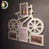 Laser Cut Bicycle Photo Frame Layout Free Vector cdr Download