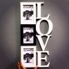 Laser Cut Love photo frame Vector File free