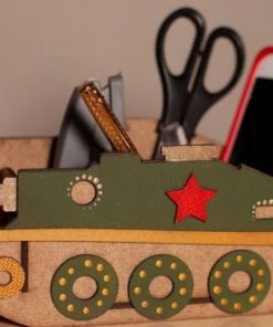 Laser Cut Tank Organizer Free Vector cdr Download