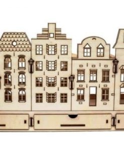 Laser Cut House Organizer Free Vector cdr Download