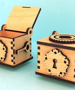 Laser Cut Mechanical Gear Box Free Vector cdr Download