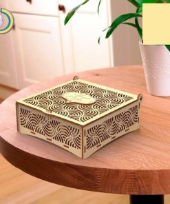 Laser Cut Stash Box Decorative Pattern Free Vector