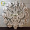 Laser Cut Rulers Of Russia Wall Clock Free Vector cdr Download